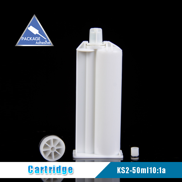 KS2-50ml10:1b PBT Adhesive Cartridge for AB Acrylic Adhesives in Marble & Solid